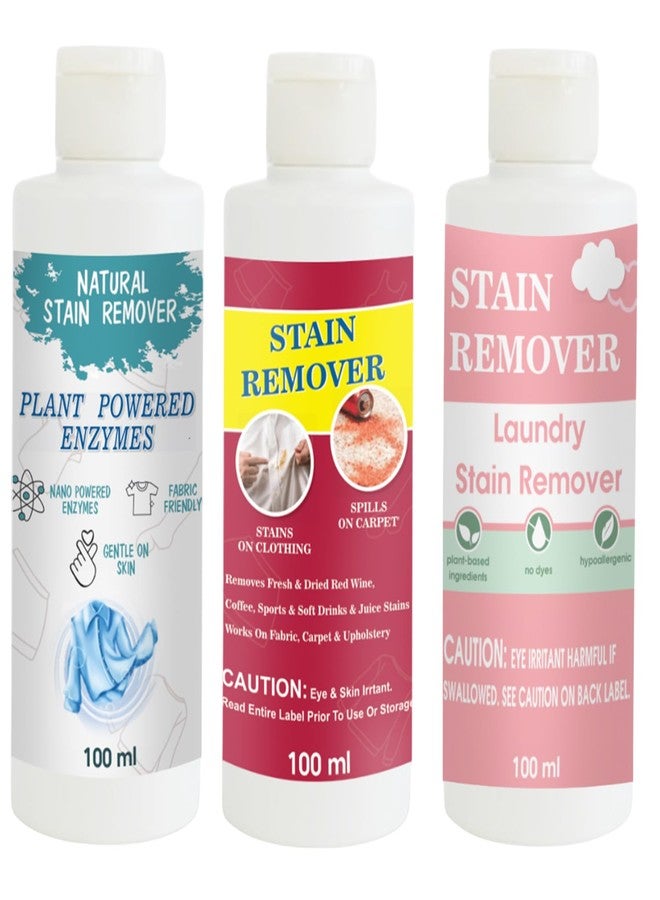 TOOVUS Stain Remover Combo Pack of Shirt, Red and Pink Stain Remover | Multi-Surface Cleaning Solution for Clothes, Fabrics, Upholstery (100 g Each) - Image 5